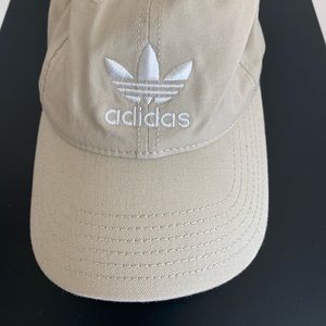 Tan adidas hat